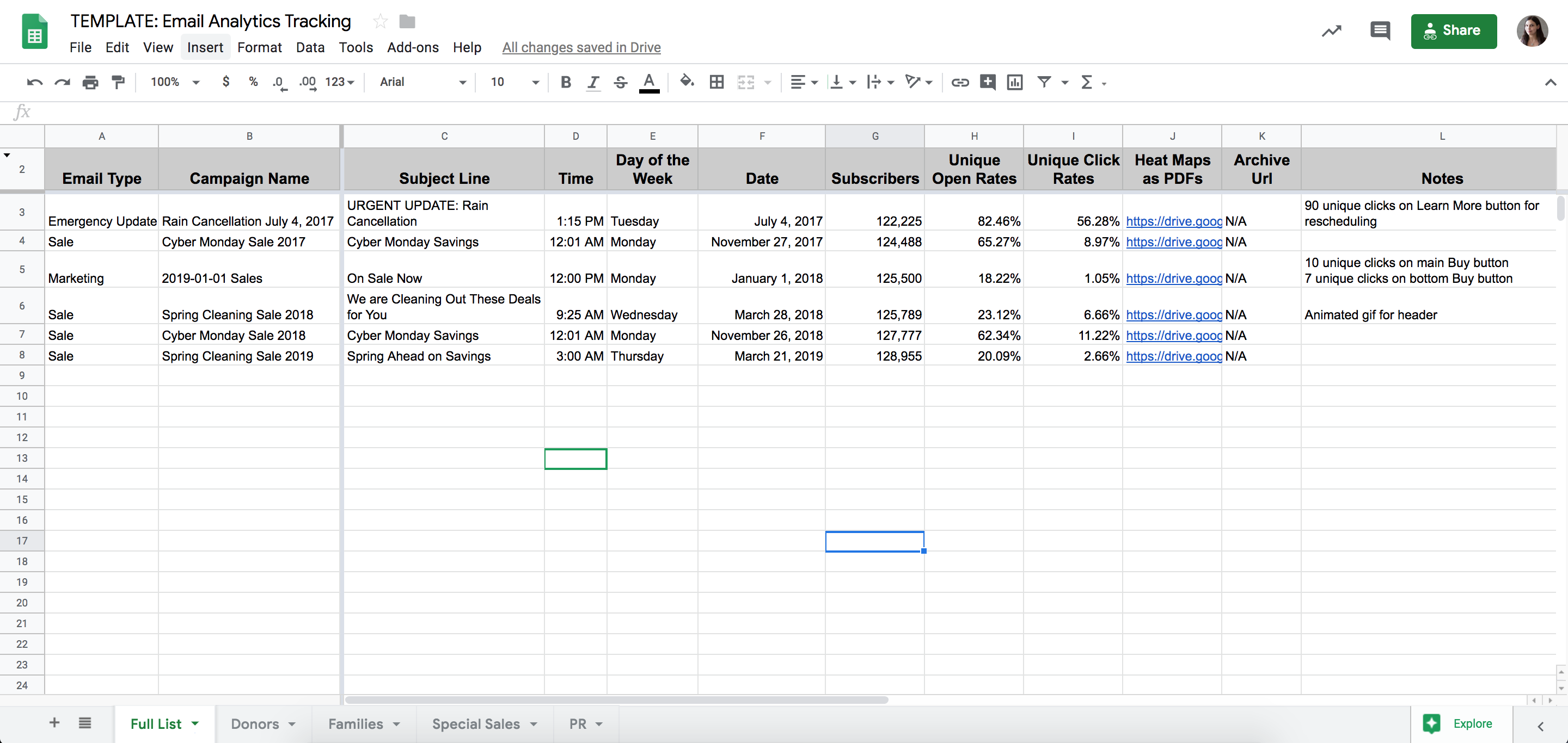 Detail Report Tracker Excel Template Nomer 46