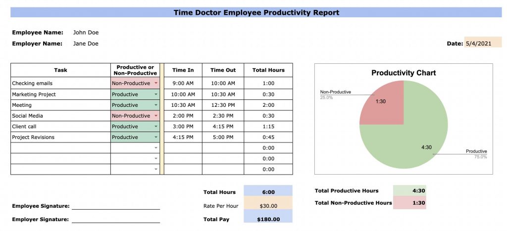 Detail Report Tracker Excel Template Nomer 51