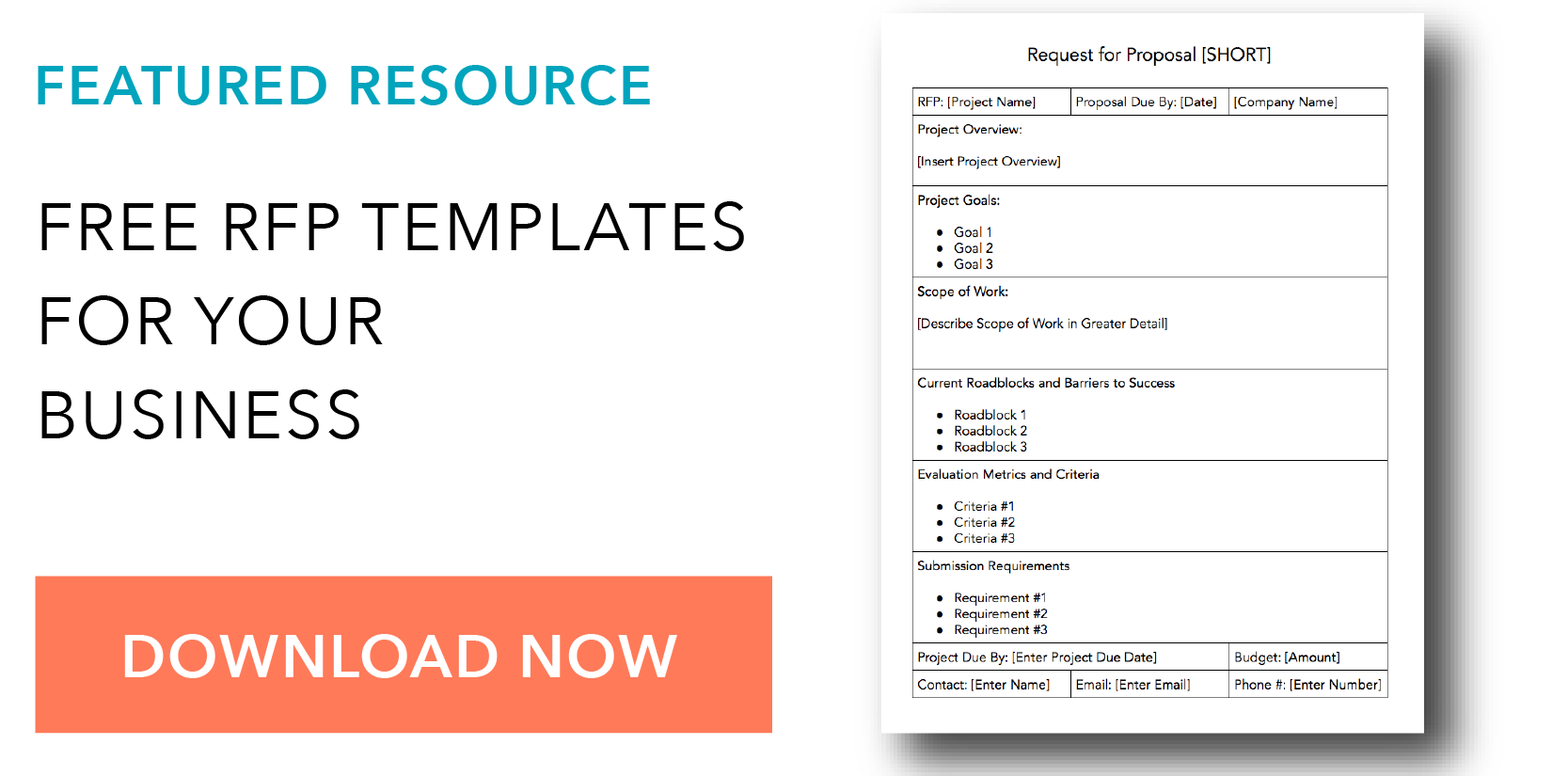 Detail Request For Proposal Evaluation Template Nomer 22