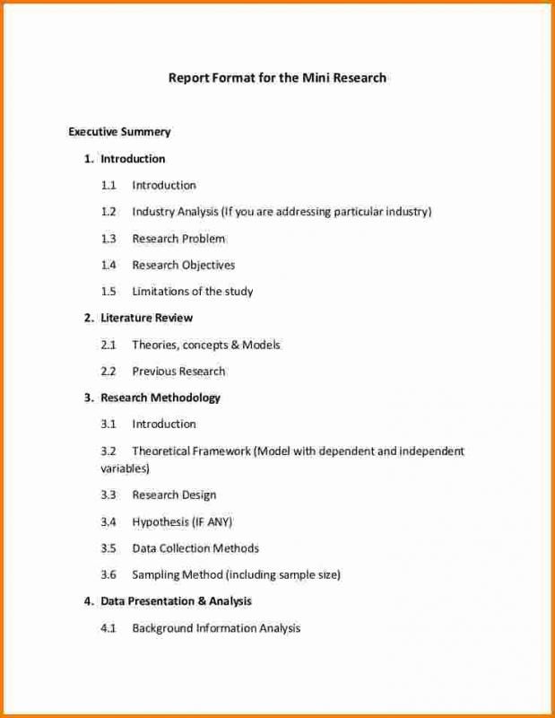 Detail Research Paper Format Template Nomer 43