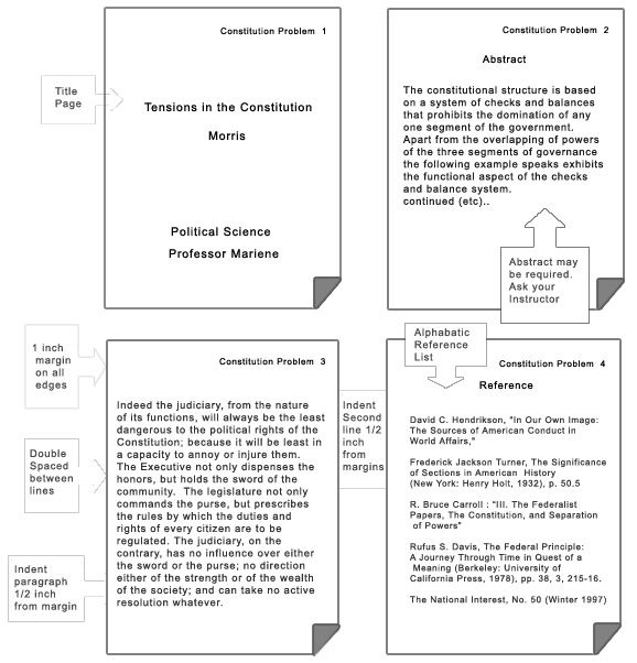 Detail Research Paper Template Apa Style Nomer 18