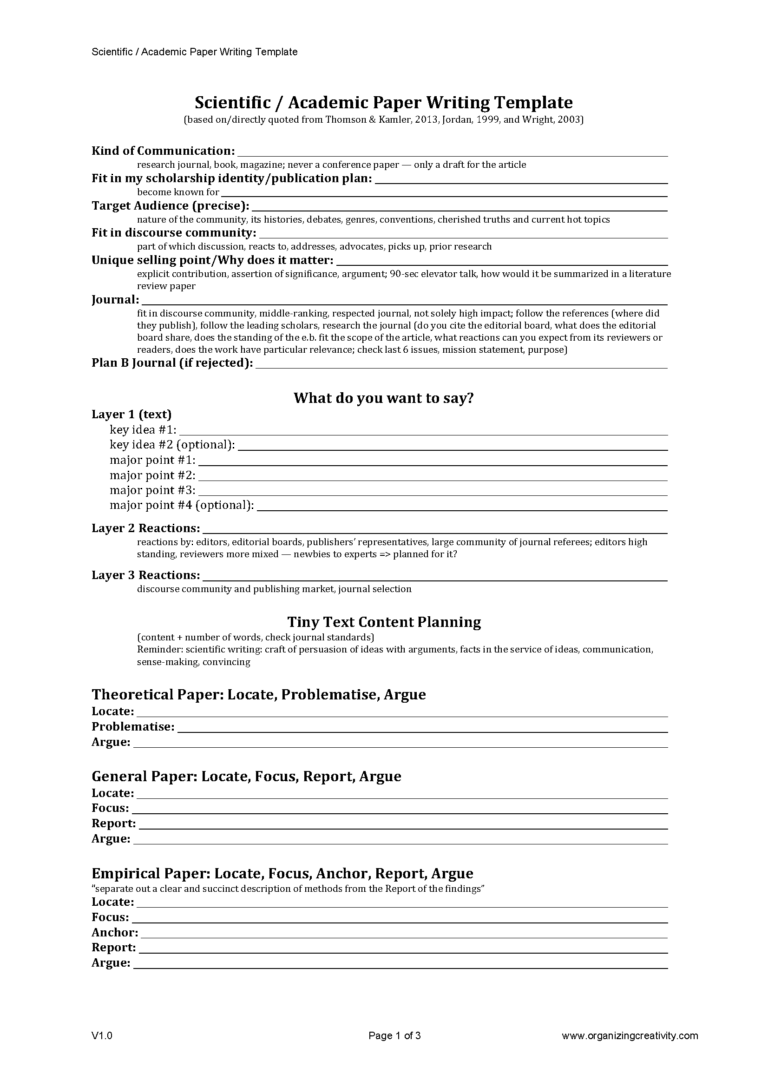 Detail Research Paper Template Word Nomer 12
