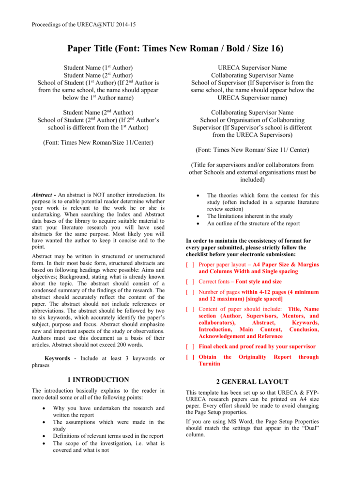 Detail Research Paper Template Word Nomer 15