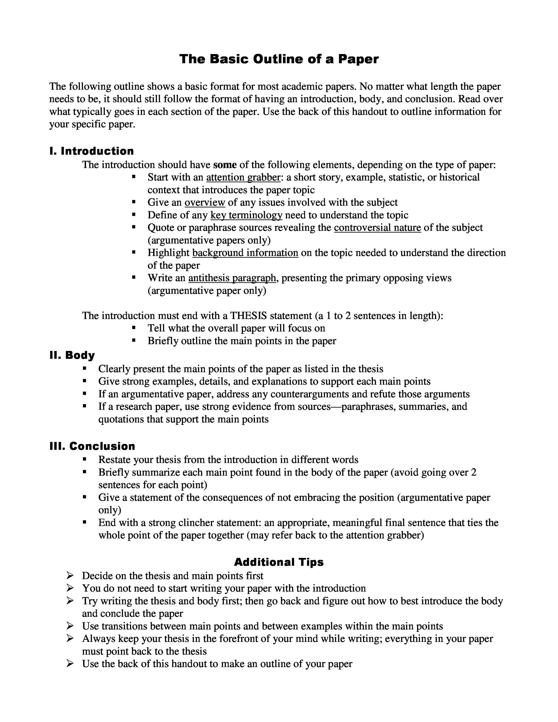 Detail Research Paper Template Word Nomer 27