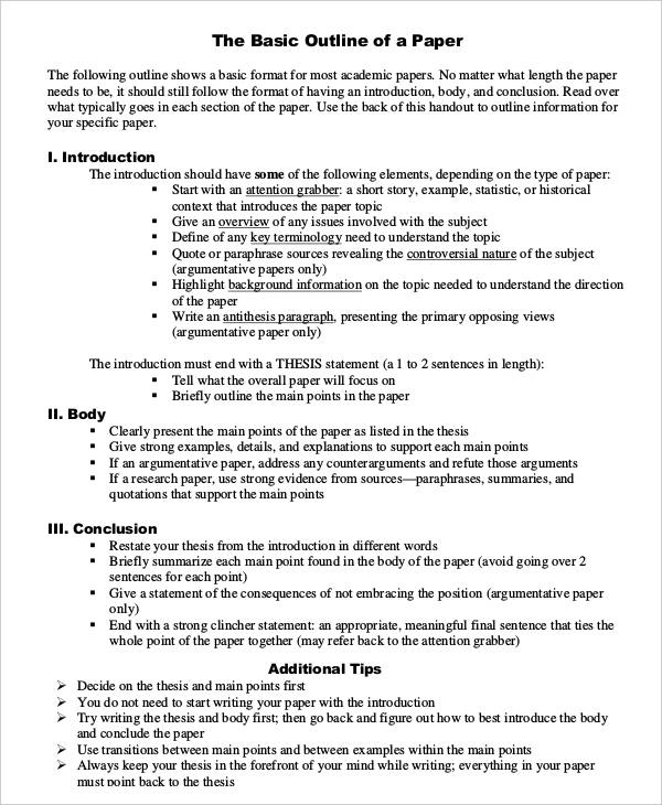 Detail Research Paper Template Word Nomer 41