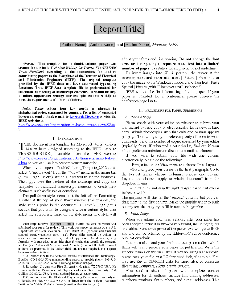Detail Research Paper Template Word Nomer 6