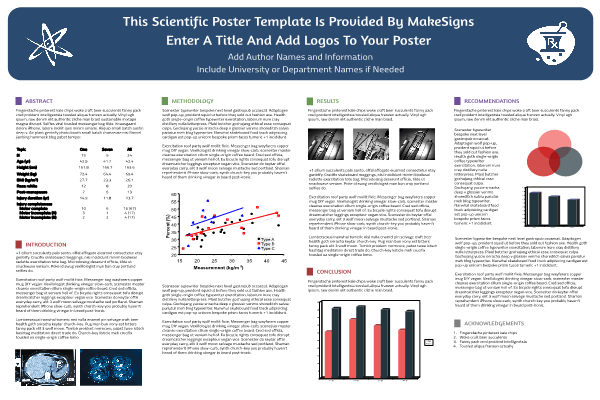 Detail Research Poster Template Powerpoint Nomer 9
