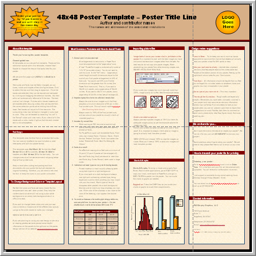 Detail Research Poster Template Powerpoint Nomer 24