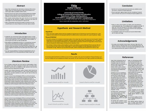 Detail Research Poster Template Powerpoint Nomer 41