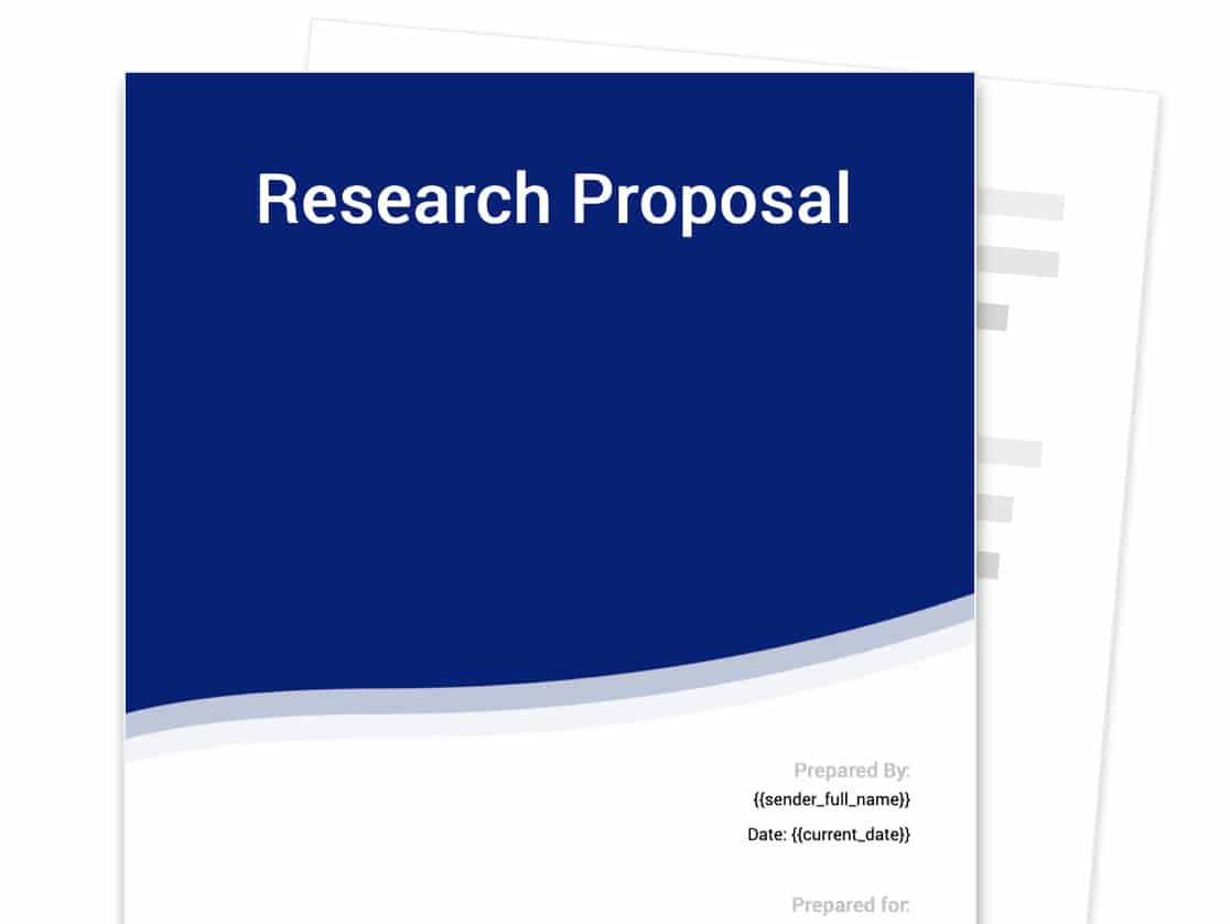 Detail Research Proposal Outline Template Nomer 13