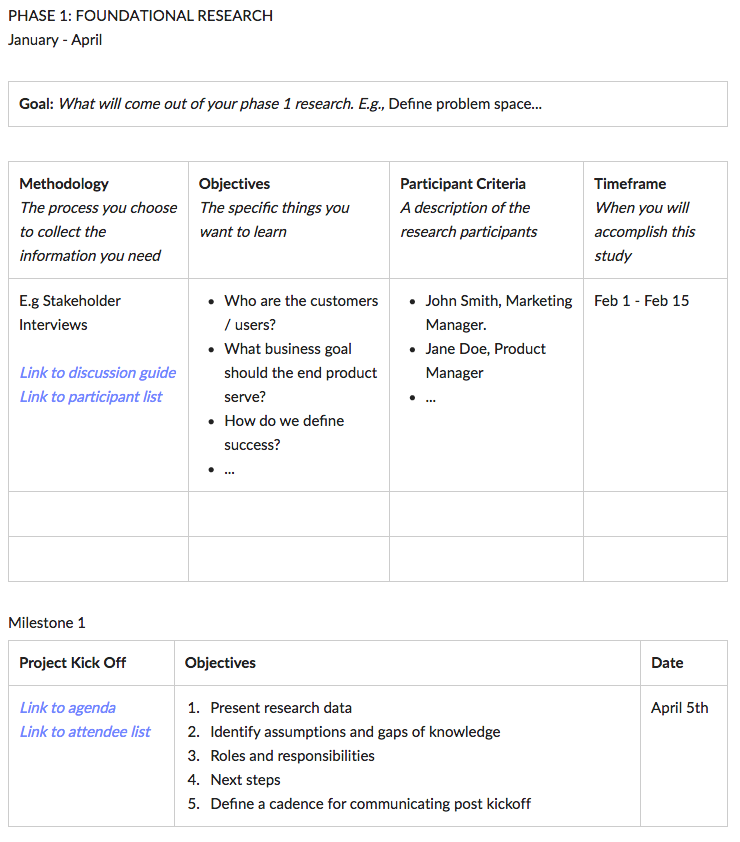 Detail Research Study Plan Template Nomer 34