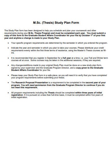 Detail Research Study Plan Template Nomer 8