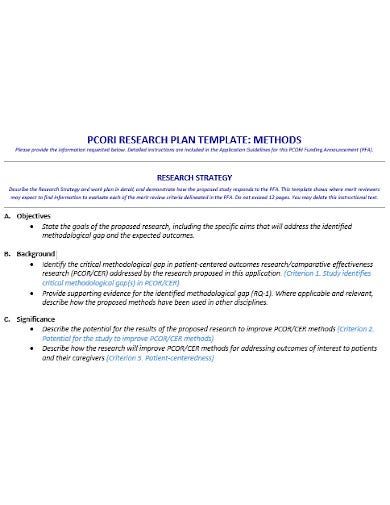 Detail Research Work Plan Template Nomer 3