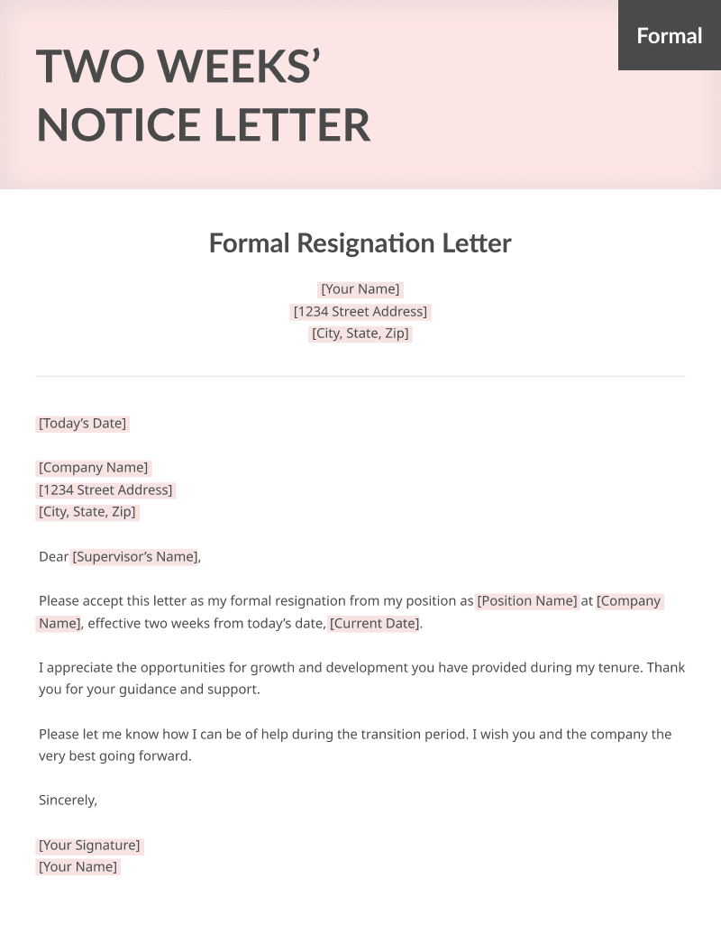 Detail Resignation Letter Template Koleksi Nomer 9 detail-resignation-letter-template-koleksi-nomer-9