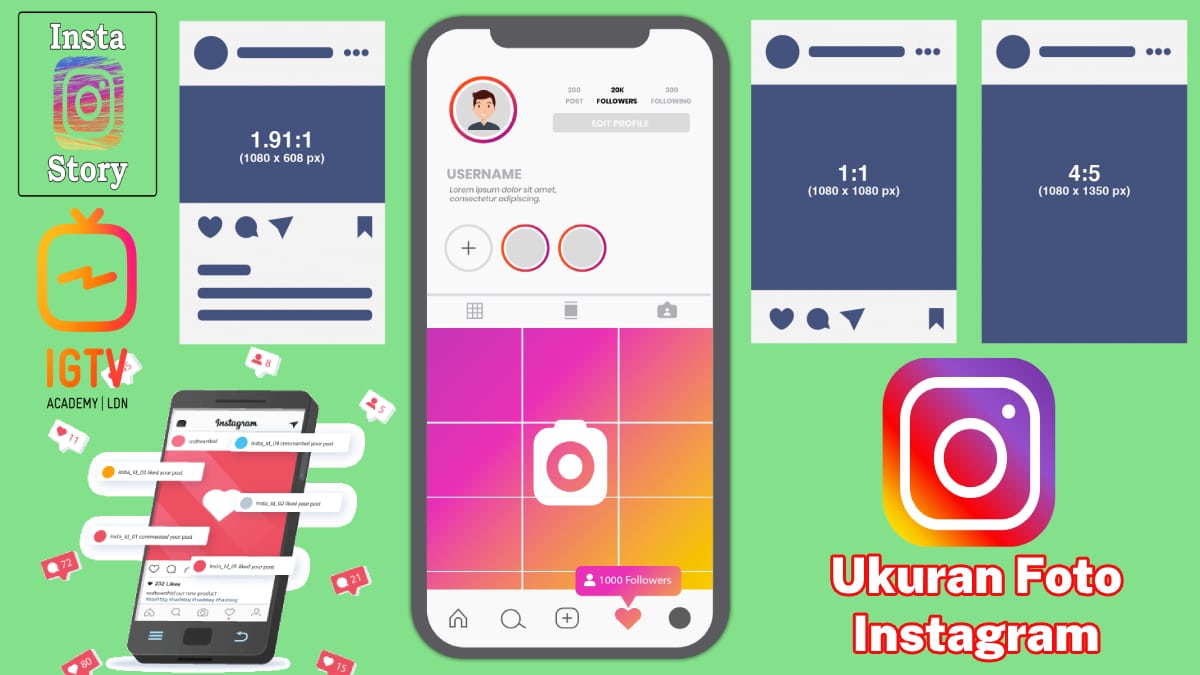 Detail Resolusi Ideal Untuk Gambar Di Instagram Nomer 48