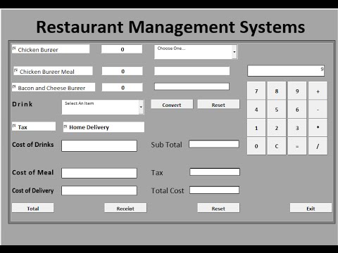 Detail Restaurant Management System Template Nomer 15