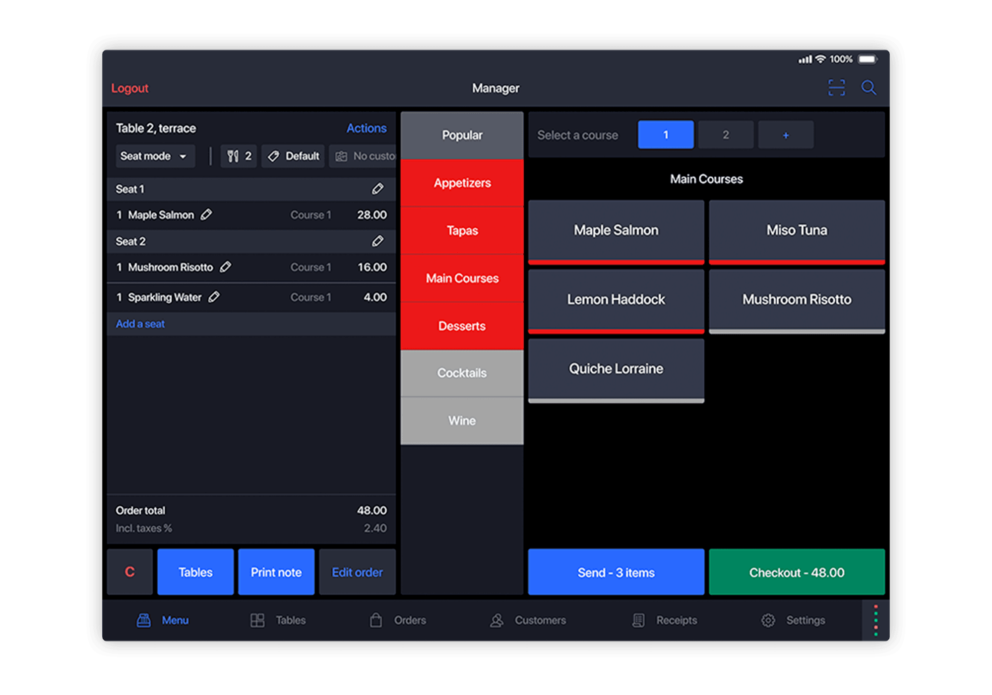 Detail Restaurant Management System Template Nomer 20