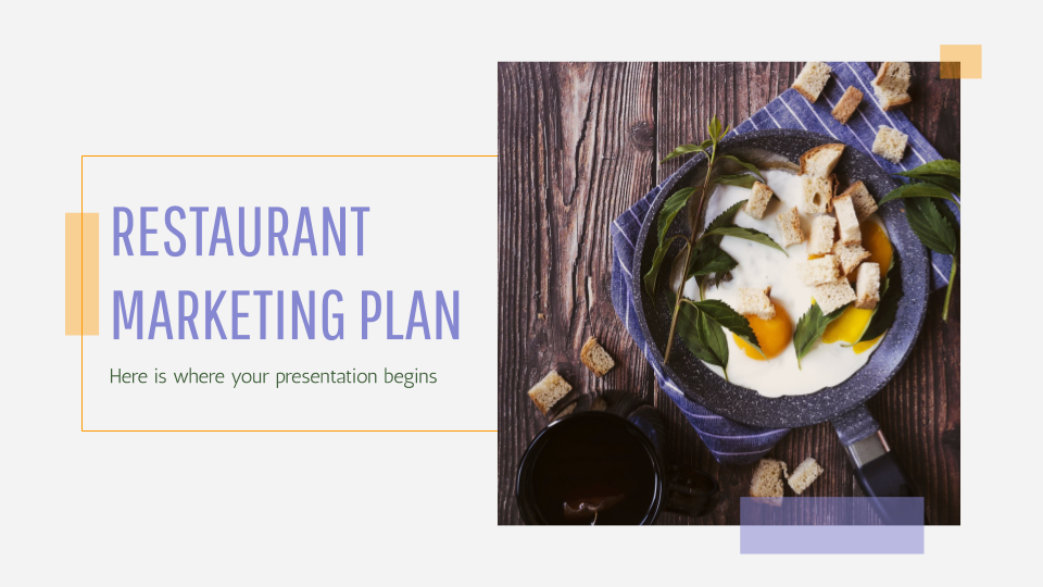 Detail Restaurant Menu Powerpoint Template Nomer 30