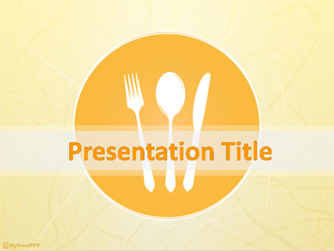 Detail Restaurant Menu Powerpoint Template Nomer 40