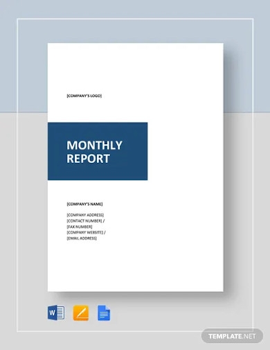 Detail Restaurant Monthly Report Template Nomer 43