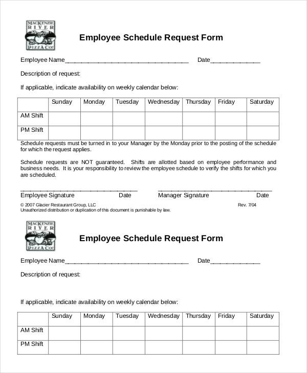 Detail Restaurant Work Schedule Template Nomer 55