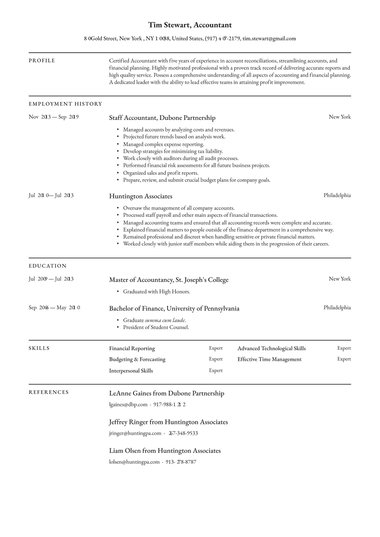 Detail Resume Template Download Nomer 31