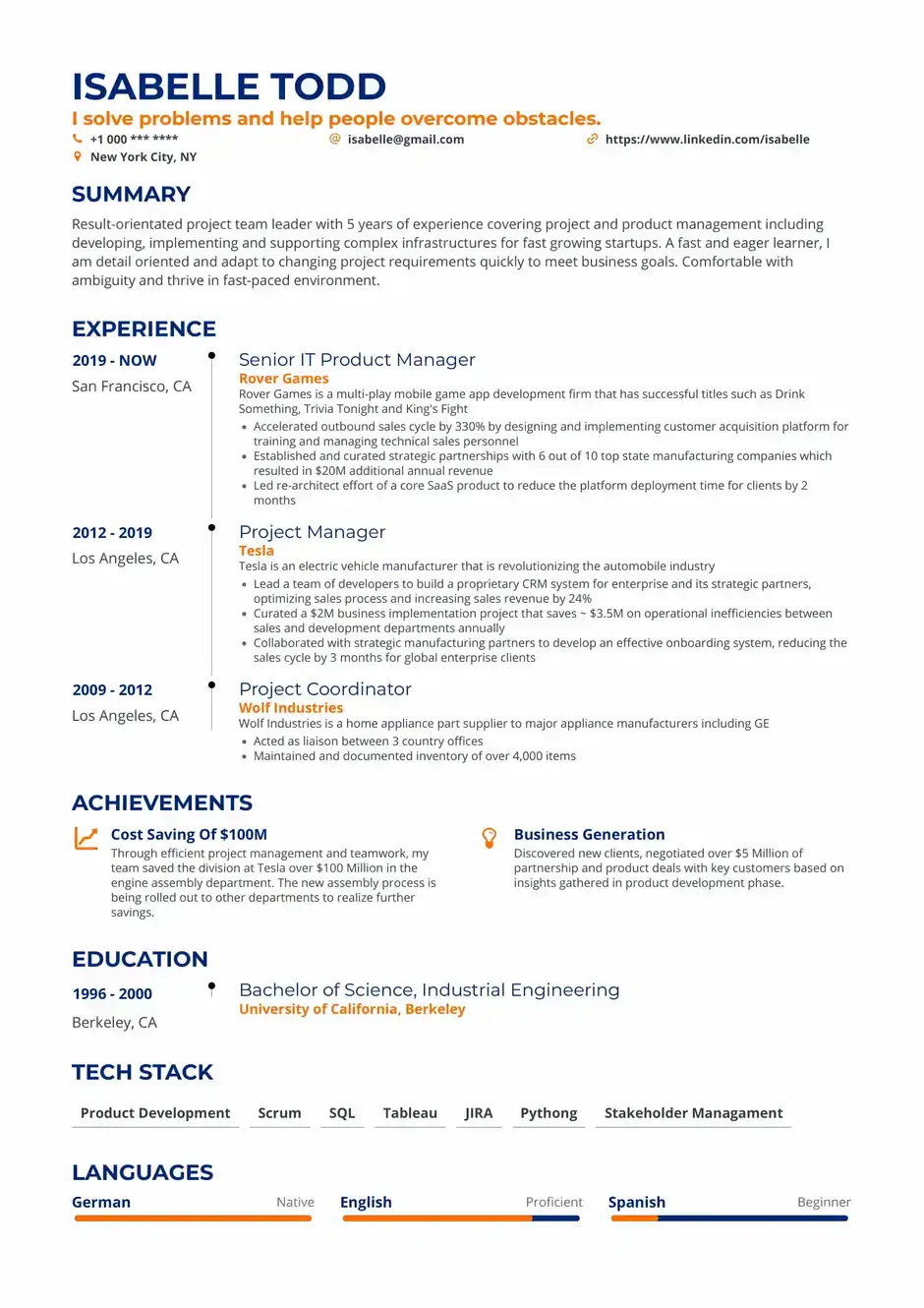 Detail Resume Template With Picture Nomer 20