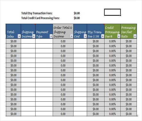 Detail Revenue Management Excel Template Nomer 47
