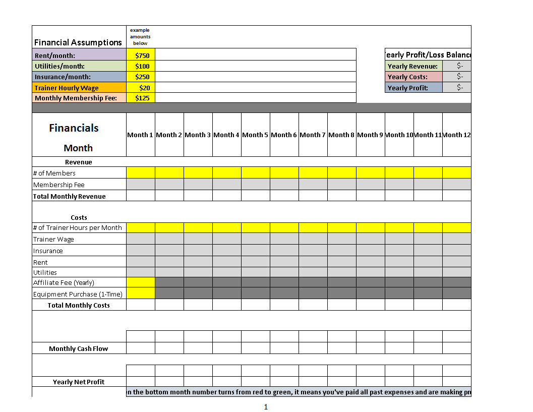 Detail Revenue Management Excel Template Nomer 51