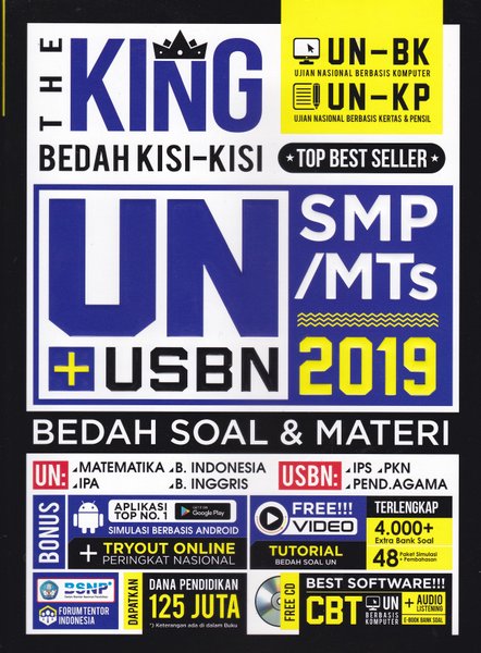 Review Buku The King Un Smp 2019 - KibrisPDR