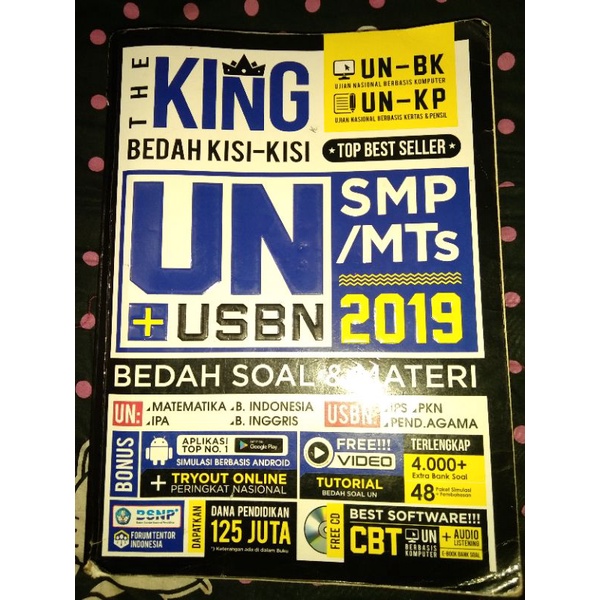 Detail Review Buku The King Un Smp 2019 Nomer 52