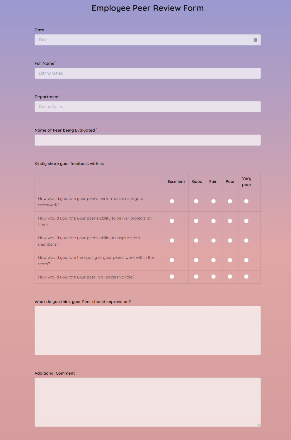 Halaman Unduh untuk file Review Form Template yang ke 8