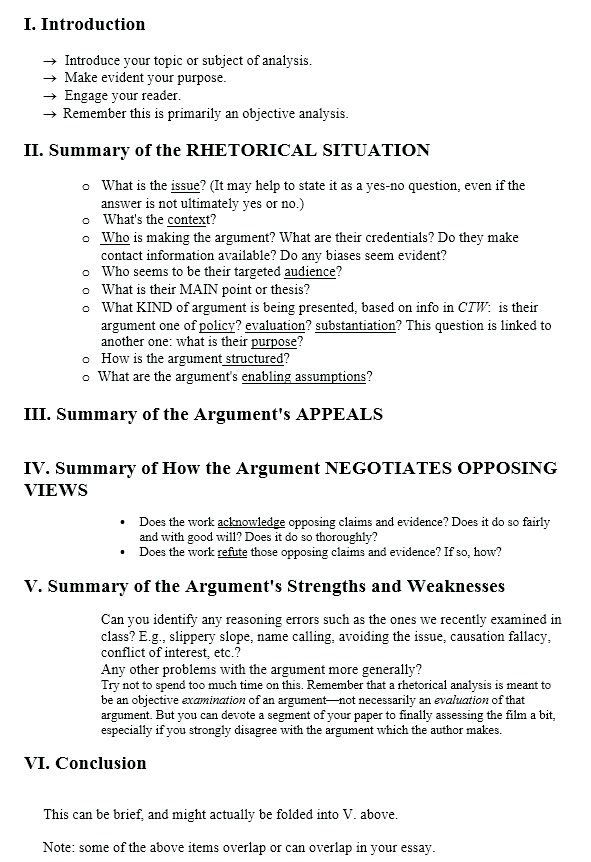 Detail Rhetorical Analysis Essay Template Nomer 19