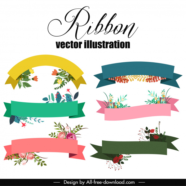 Detail Ribbon Template Free Nomer 4