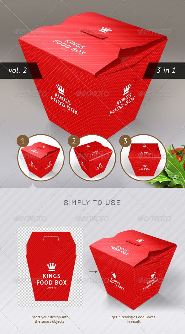 Detail Rice Box Design Template Nomer 4