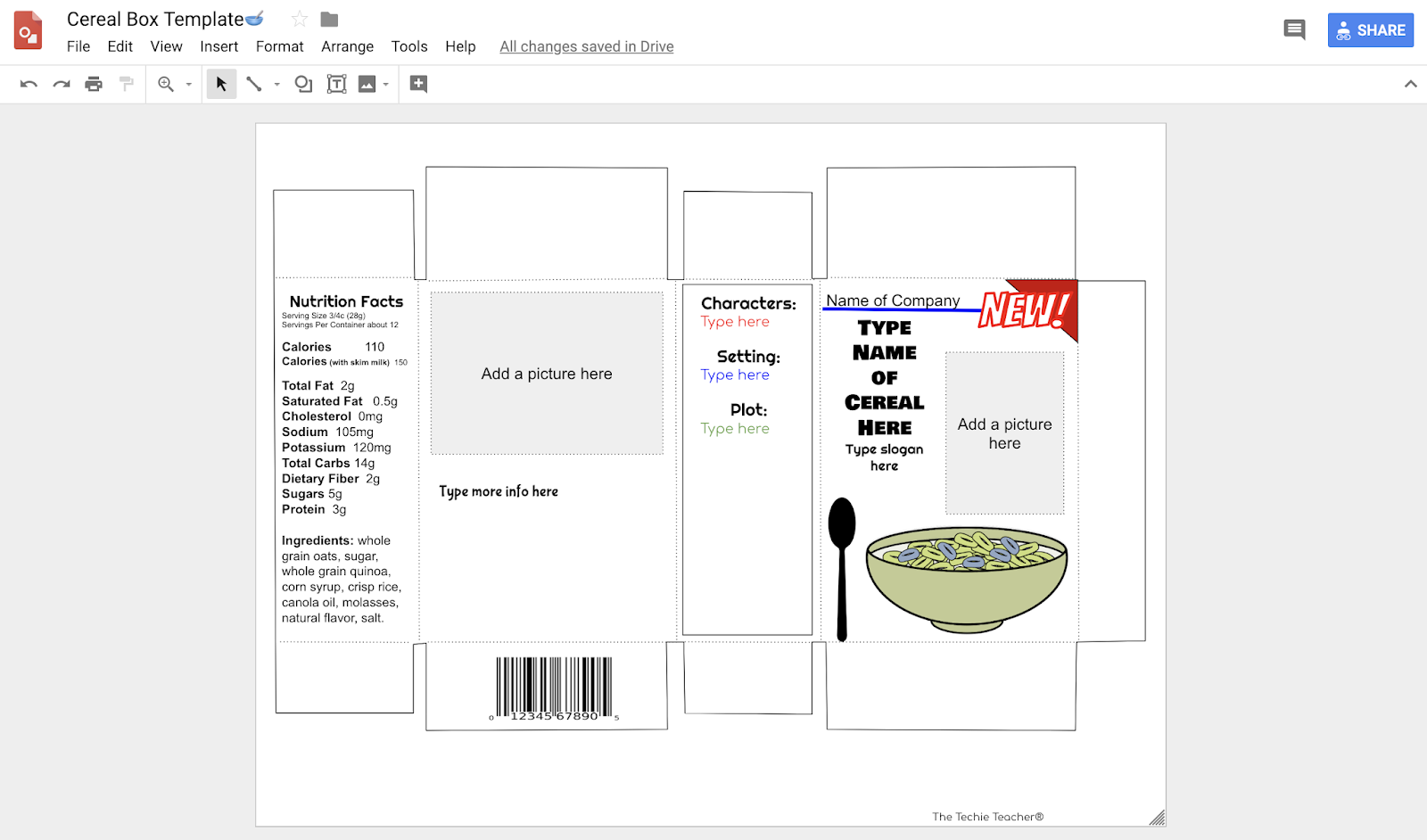 Detail Rice Box Design Template Nomer 32