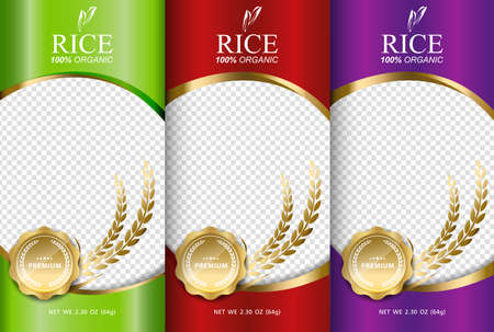 Detail Rice Box Design Template Nomer 42