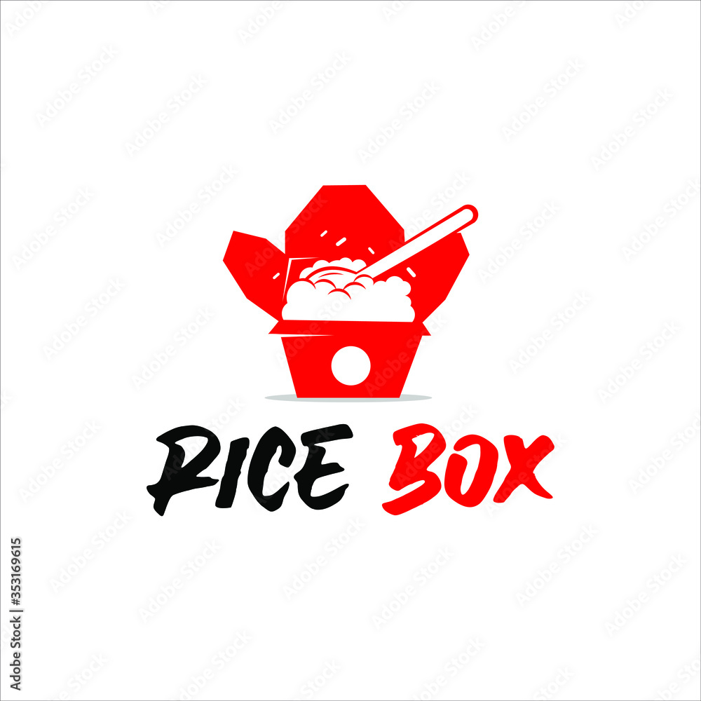 Detail Rice Box Template Nomer 13