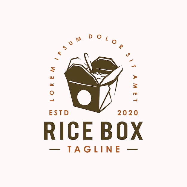 Detail Rice Box Template Nomer 10