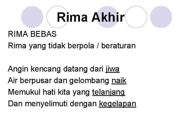 Detail Rima Puisi Adalah Nomer 21