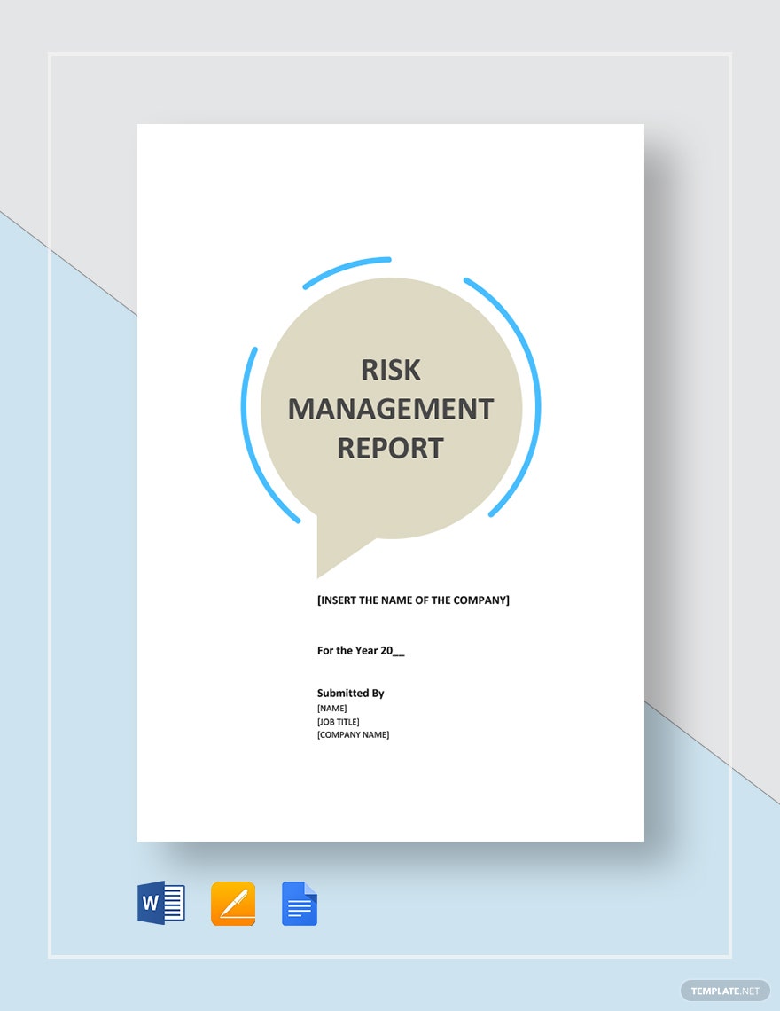 Detail Risk Management Analysis Template Nomer 34