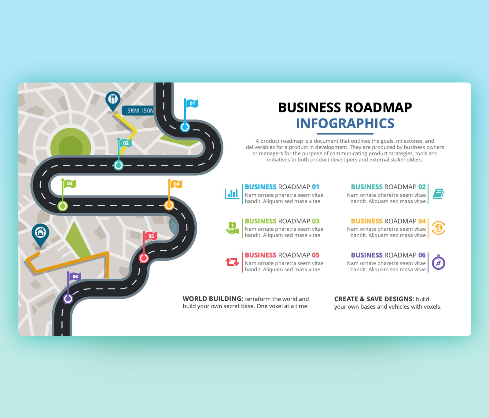 Detail Roadmap Ppt Template Free Nomer 26