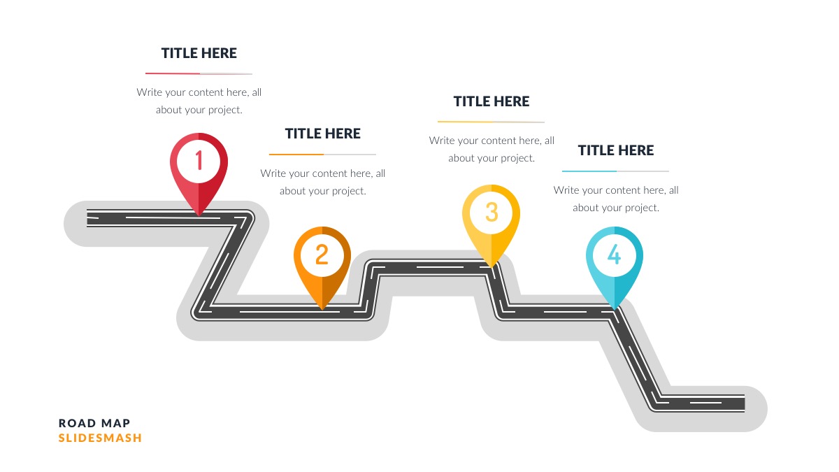 Detail Roadmap Ppt Template Free Nomer 29