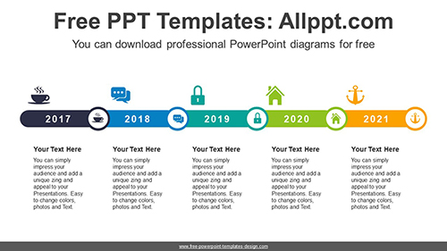 Detail Roadmap Ppt Template Free Nomer 44