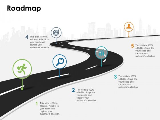 Detail Roadmap Ppt Template Free Nomer 7