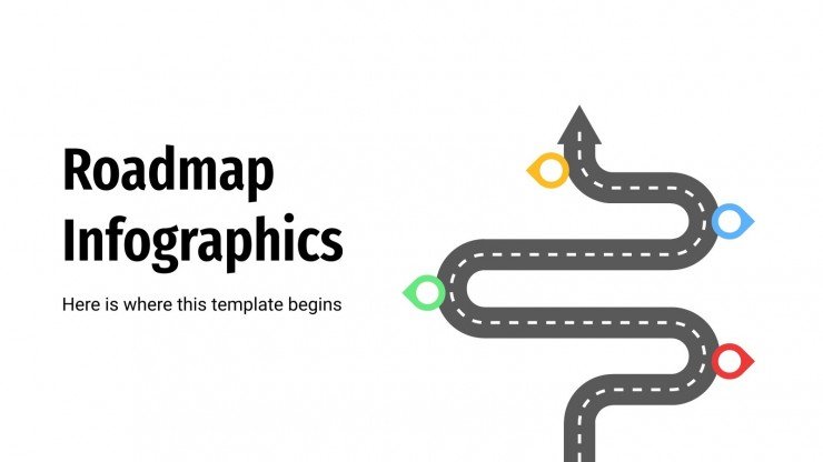 Detail Roadmap Presentation Template Nomer 14