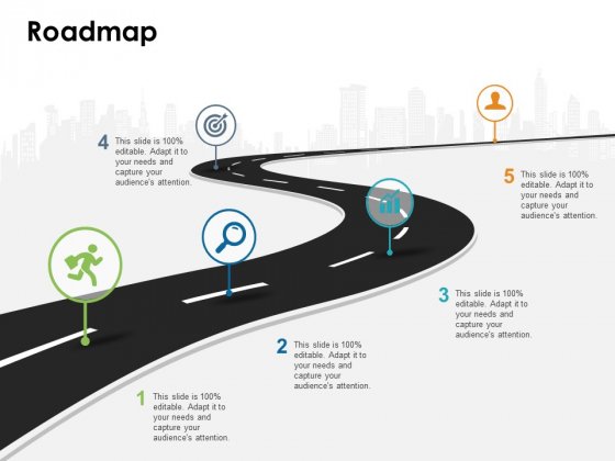 Detail Roadmap Presentation Template Nomer 31