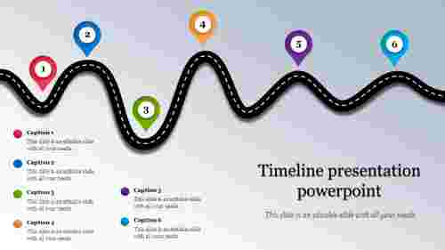 Detail Roadmap Presentation Template Nomer 40