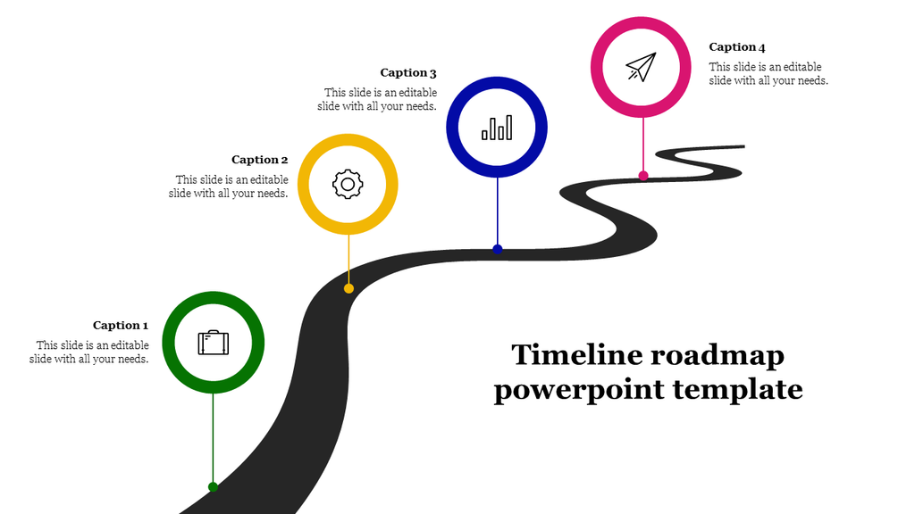 Detail Roadmap Presentation Template Nomer 42