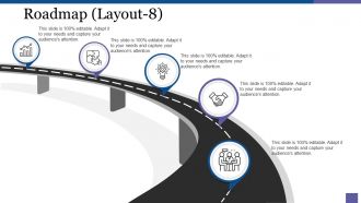 Detail Roadmap Presentation Template Nomer 54